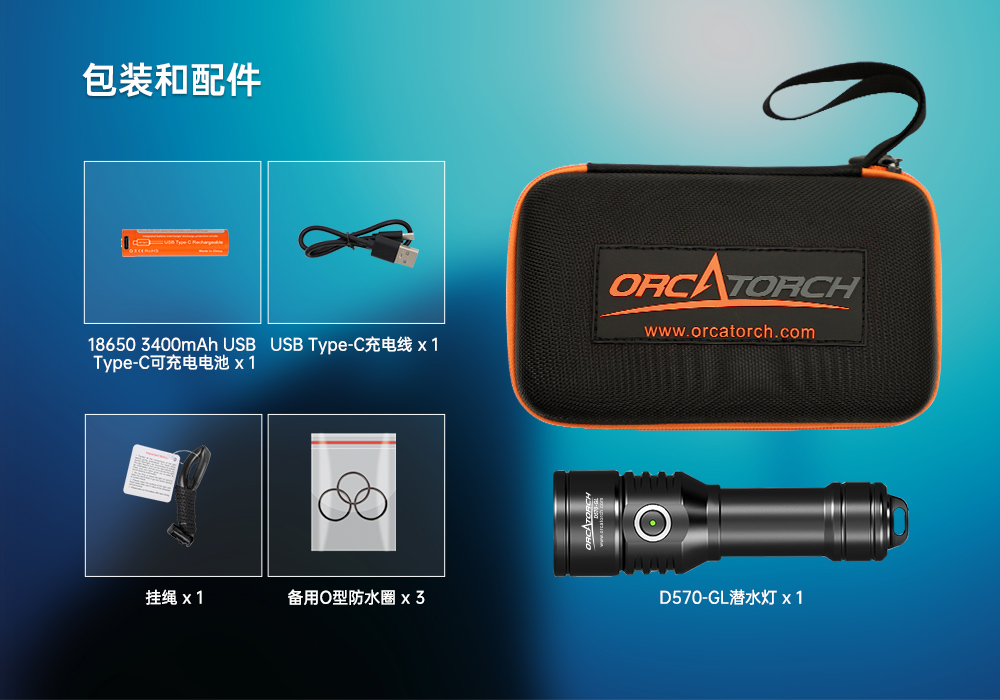 激光潛水手電,綠光潛水手電筒,白光(guāng)+綠激光(guāng)潛(qián)水手電筒,水下(xià)探索手電筒,二合一激光手電筒,91抖阴下载OrcaTorch