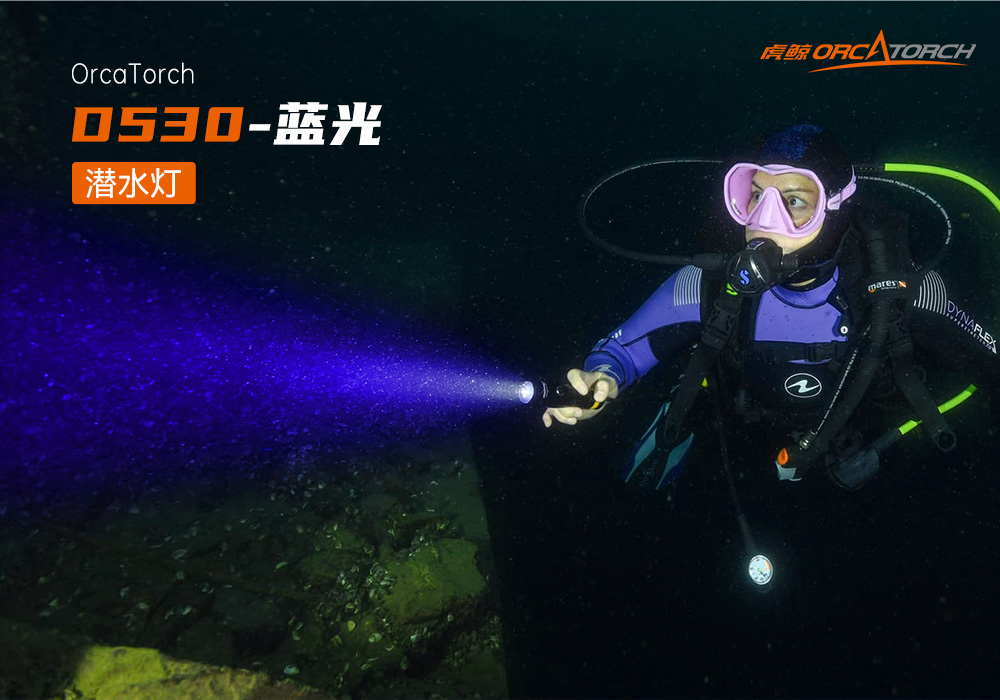 D530藍光手電筒 潛水(shuǐ)攝影照明_潛水(shuǐ)照明_水下攝影照(zhào)明(míng)_潛水攝影補光燈_ 91抖阴下载OrcaTorch