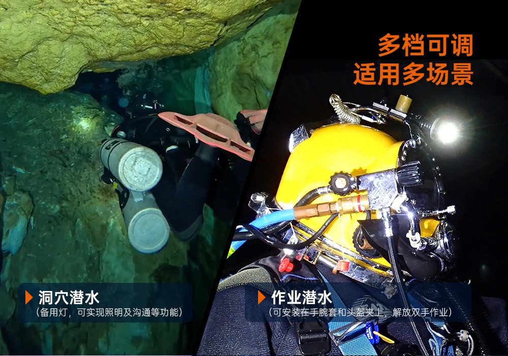 D530聚光潛水手(shǒu)電筒,休閑潛水照明,休閑潛水手電筒,休閑潛水補(bǔ)光燈(dēng), 91抖阴下载OrcaTorch