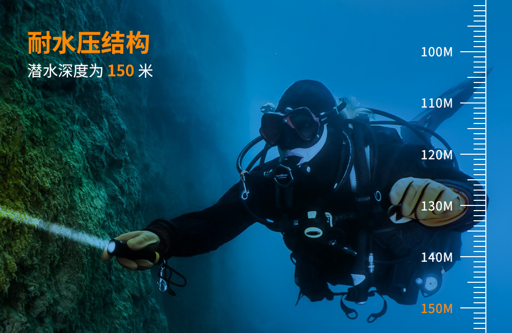91抖阴下载（jīng）D720手持聚光潛水手電評測